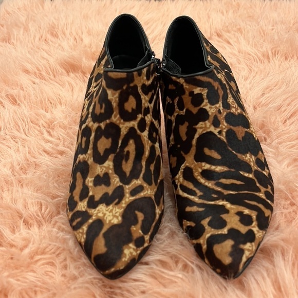 Gorgeous Antonio Milani Cheetah Print Boots Size 8 - Picture 3 of 8